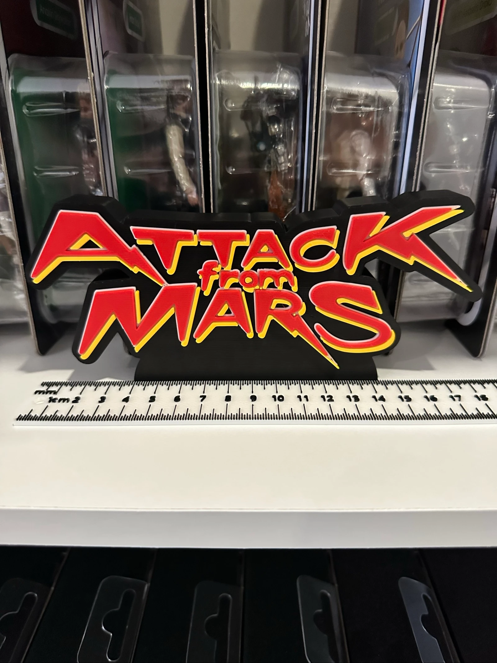 Attack From Mars 3D-logo – photo 4